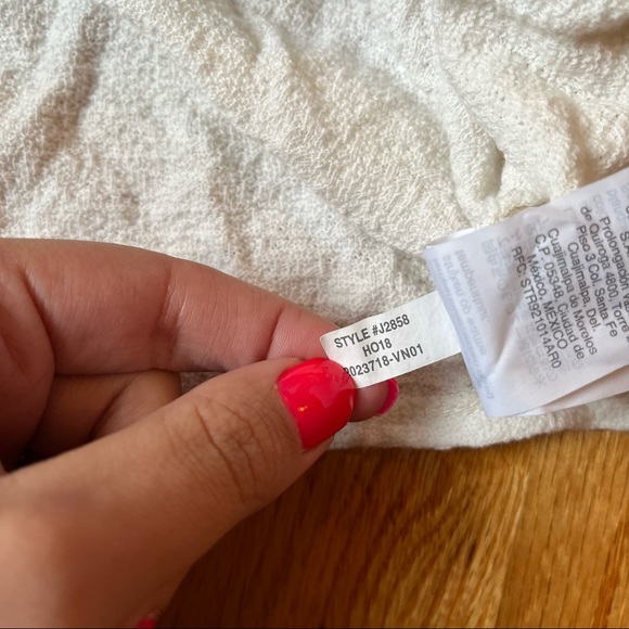 Madewell wrap tie top size large - Picture 5 of 7